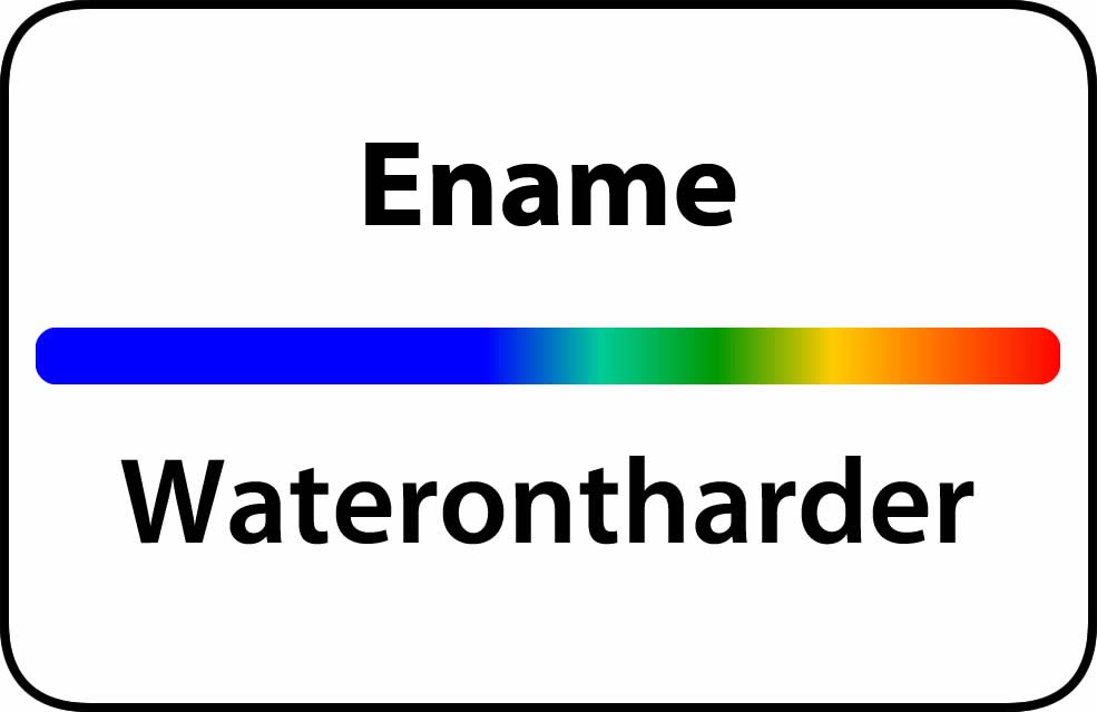 Waterontharder Ename