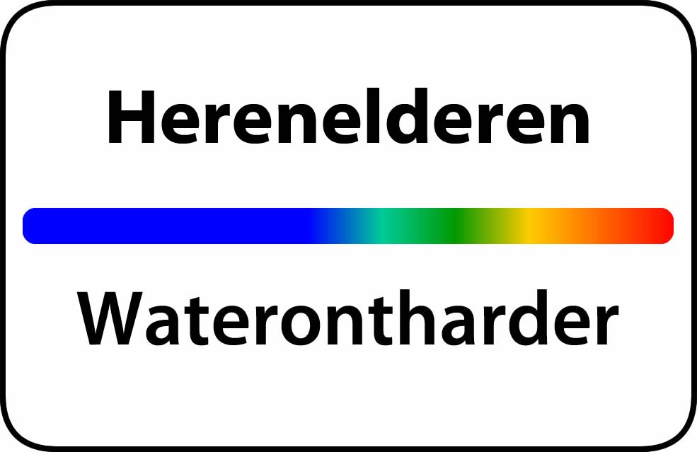 Waterontharder Herenelderen