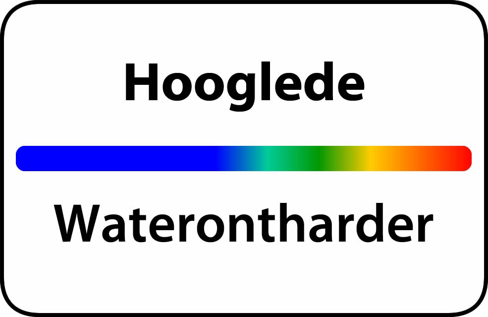 Waterontharder Hooglede