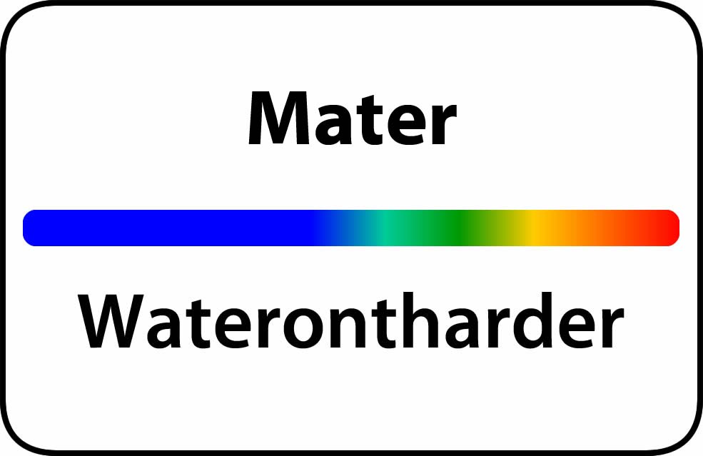 Waterontharder Mater