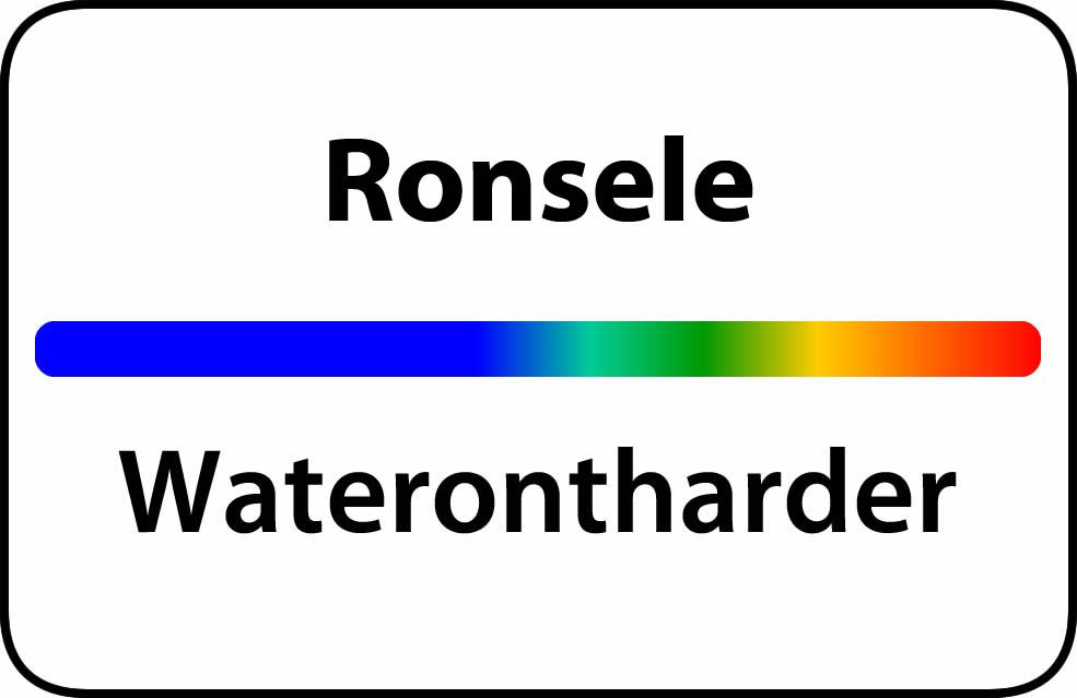Waterontharder Ronsele