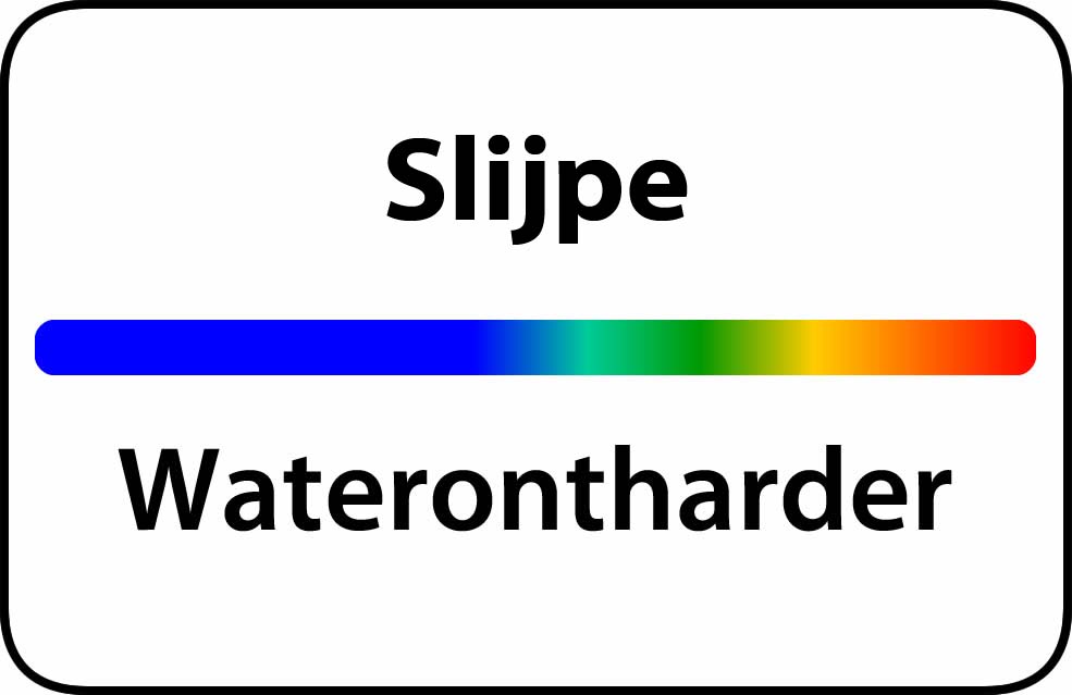 Waterontharder Slijpe