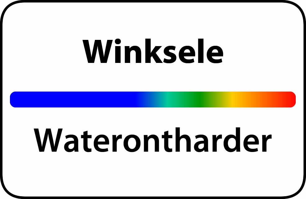 Waterontharder Winksele